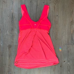 Pink lulu tank